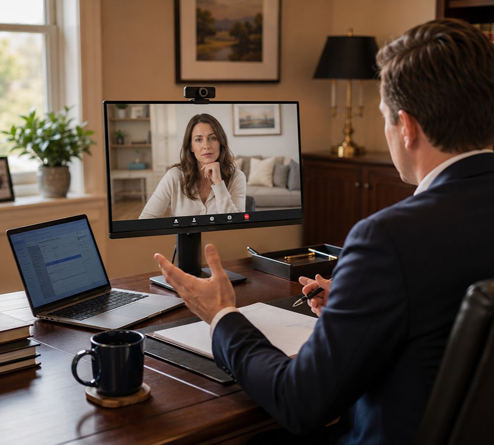 Virtual divorce consultation with a family law attorney serving Neenah WI.